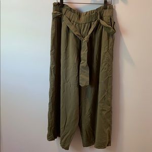 JCrew wide leg capri